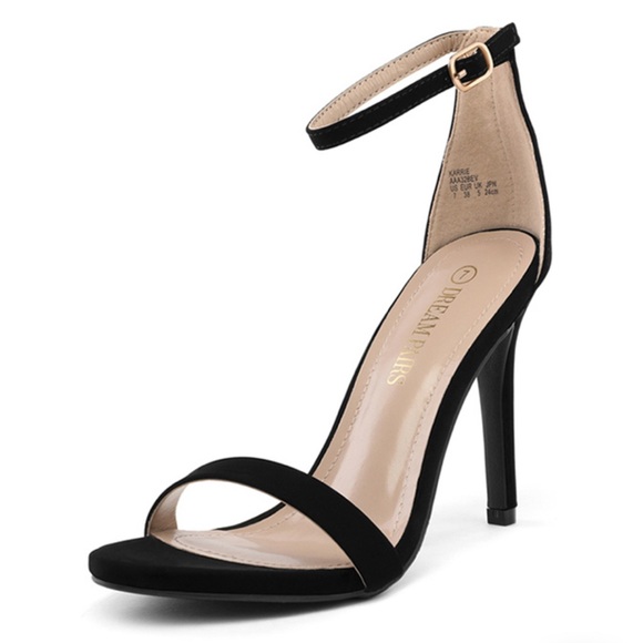 Dream Pairs Ankle Strap Stiletto High Heel Sandals - Picture 7 of 10